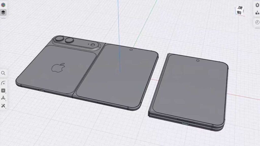 iPhgone Fold 3D tasarımı